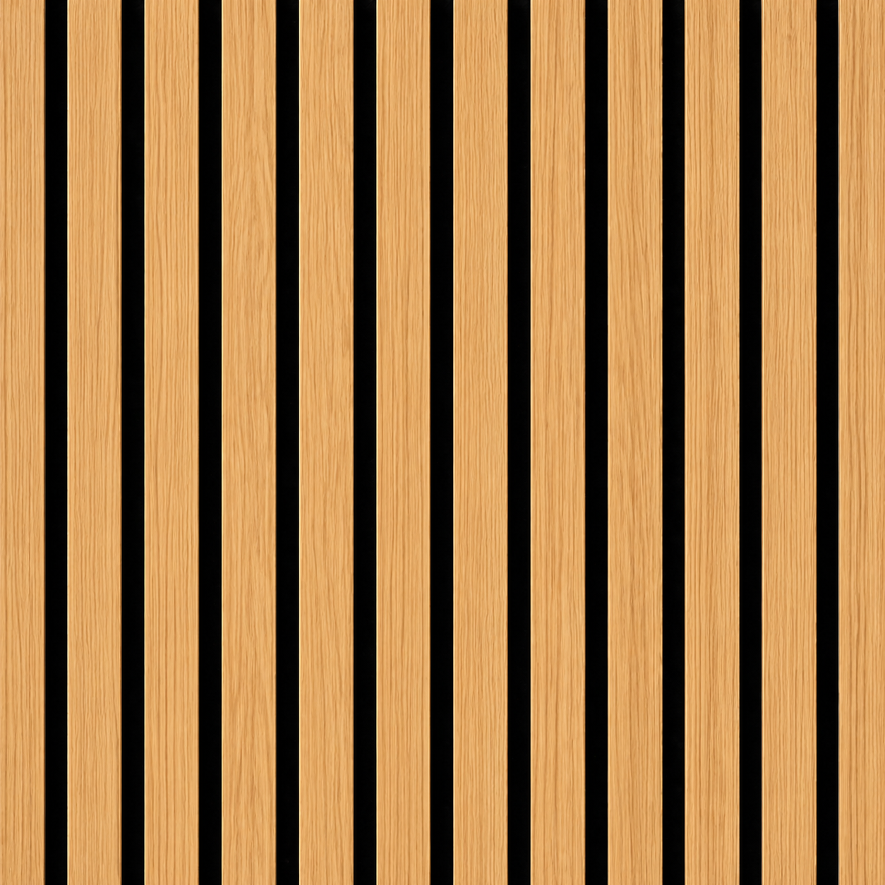 Akustisches Holz-Lamellenpaneel für Wände 270x110 cm