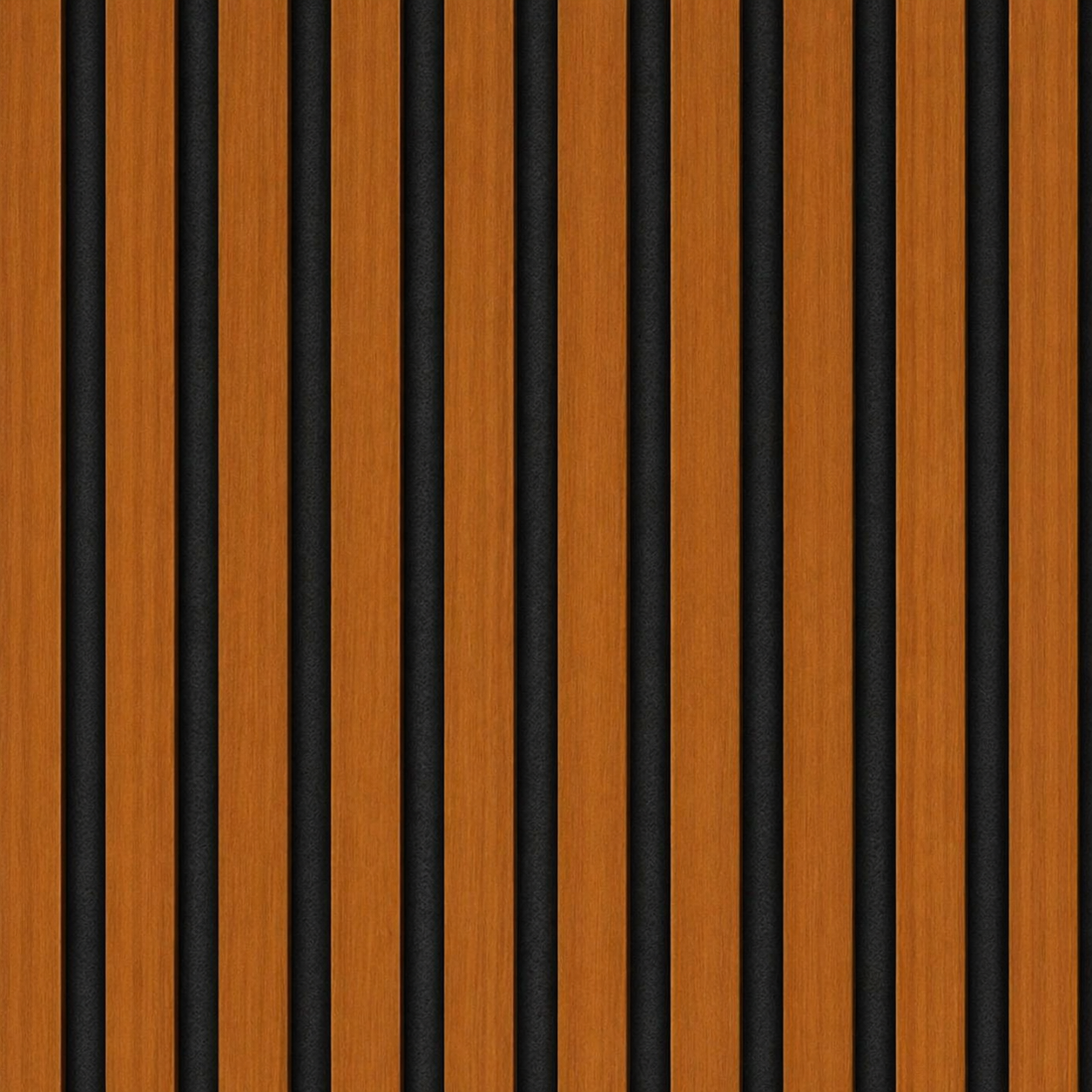 Akustisches Holz-Lamellenpaneel für Wände 270x110 cm